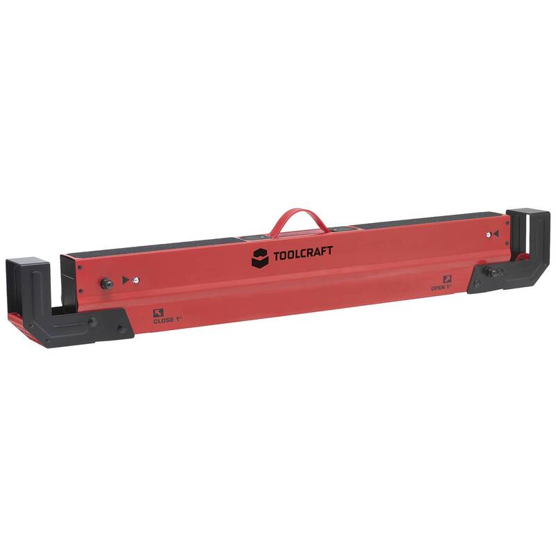 TOOLCRAFT Sägebock Arbeitsbock Klappbock Stahl Höhenverstellbar 300 kg - 4064161216560