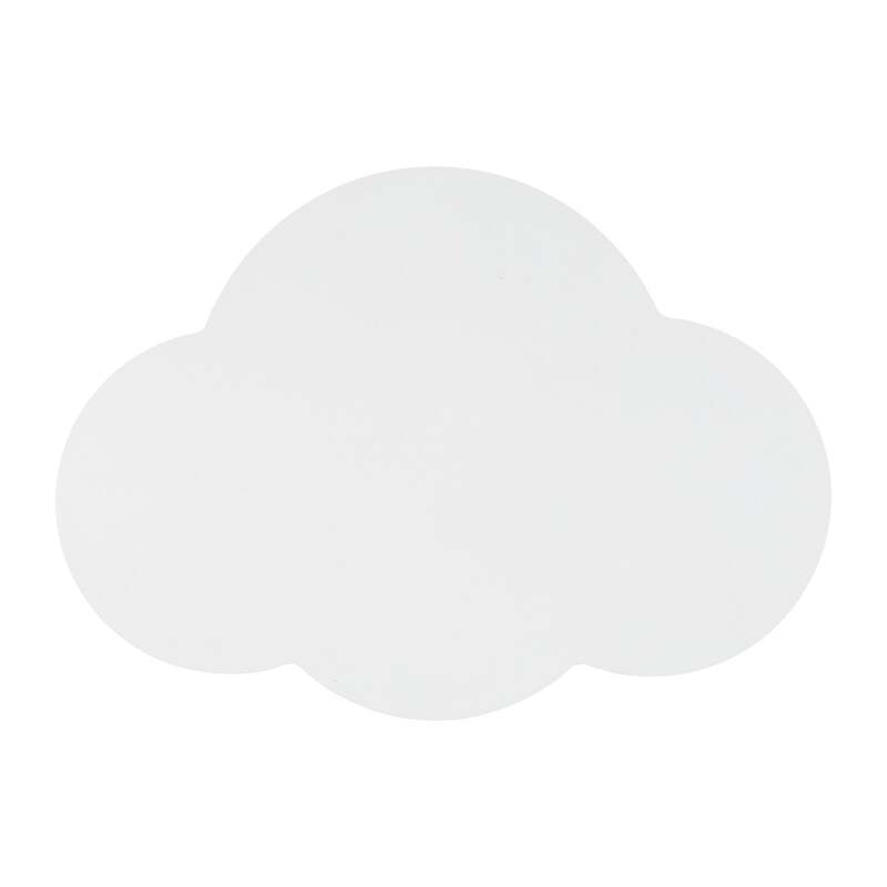 TK Lighting Wandlampe Cloud LED Wandleuchte dimmbar Stahl weiß 38x27cm - 5901780549640