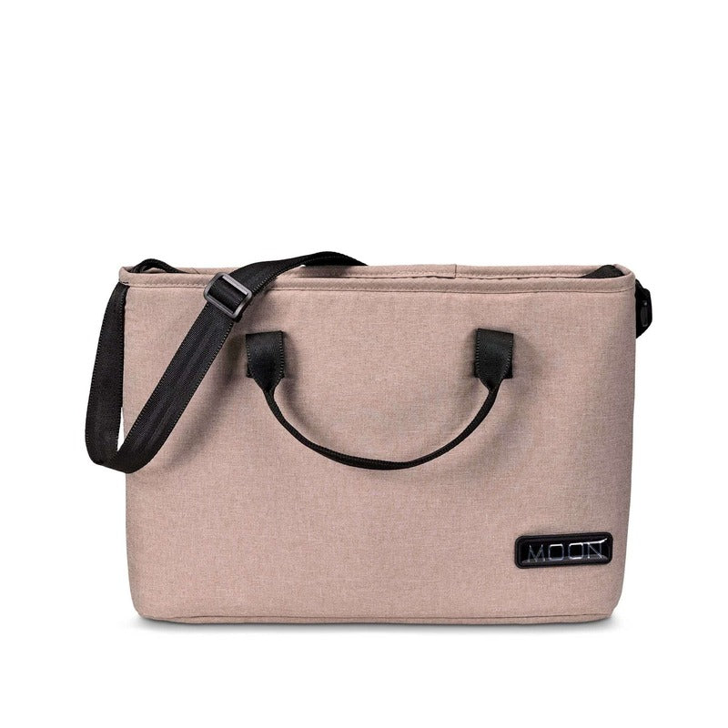Moon Kombikinderwagen Kinderwagen AURA Sand Babywagen Einkaufskorb Wickeltasche - 4025583043875