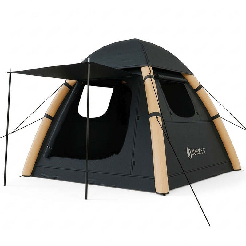 Campingzelt aufblasbar für 1-4 Personen Luftzelt wasserdicht 30 Sekunden Aufbau - 4262437187693