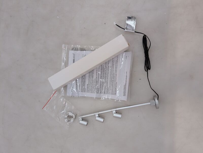 Deko-Light Spiegelleuchte Herculis Triple 688043 LED Lampe warmweiß silber 250mm - 4042943166319