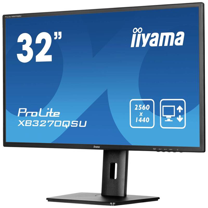 Iiyama ProLite XB3270QSU-B1 LED-Monitor EEK E (A - G) 80 cm 31.5 Zoll Bildschirm - 4948570123636
