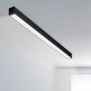 B-Ware SLC Deckenleuchte Lampe LED Click CCT dimmbar schwarz für Länge 140 cm