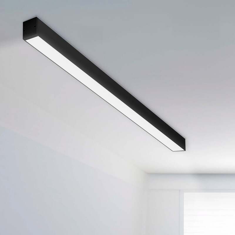 SLC Deckenleuchte Lampe LED Click CCT dimmbar schwarz für Länge 140 cm - 7070938078597