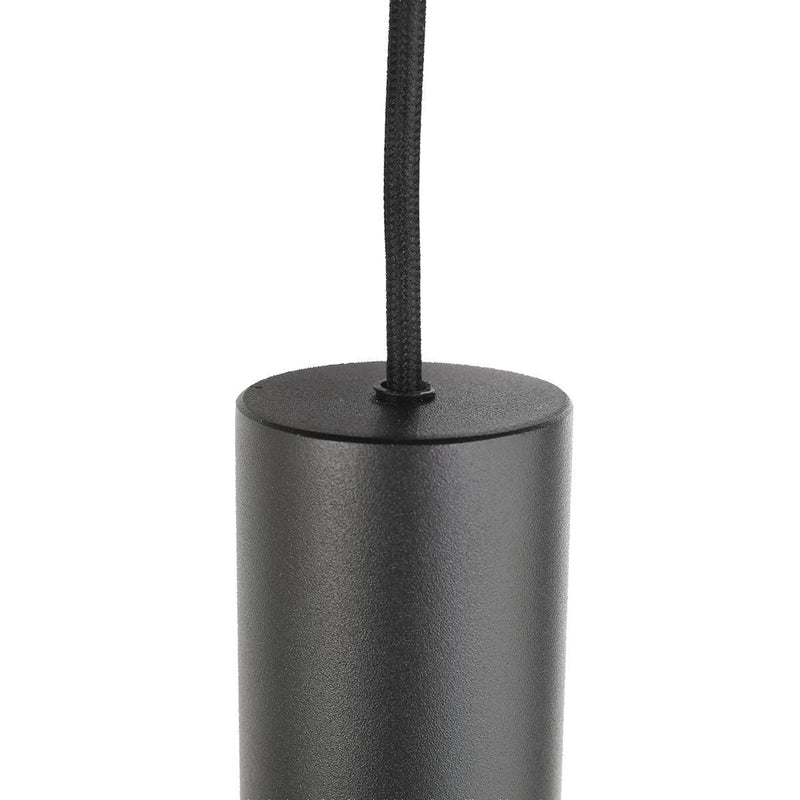 Hängeleuchte Reflexion 9-flammig schwarz Metall Glas Steinhauer 2700K Dimmbar - 8712746172959