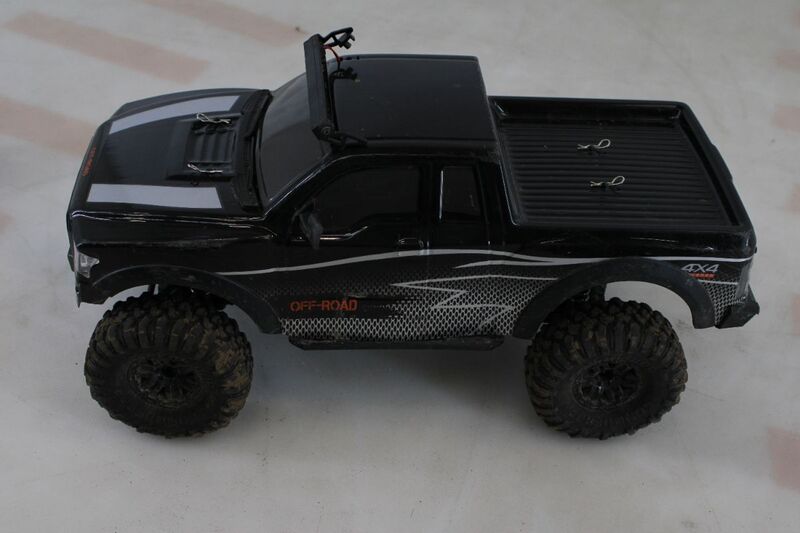 Amewi RC Modellauto Crawler Brushed 1:10 Elektro Allradantrieb 4WD schwarz - 4260768515253