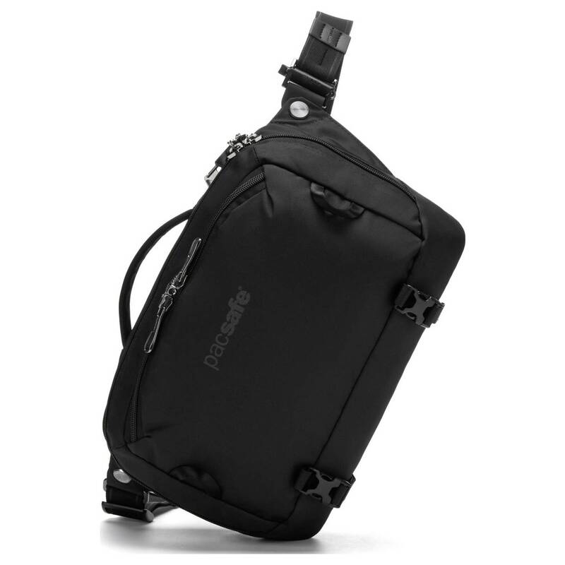 Pacsafe Notebook Tasche EXP 12 Sling wasserabweisend schwarz 36,5x24,5x11cm - 0688334009519