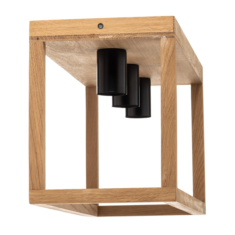 Envostar Deckenleuchte Lampe Rowan Leuchte Eichenholz Holz 3fl SIEHE TEXT - 4251911720990