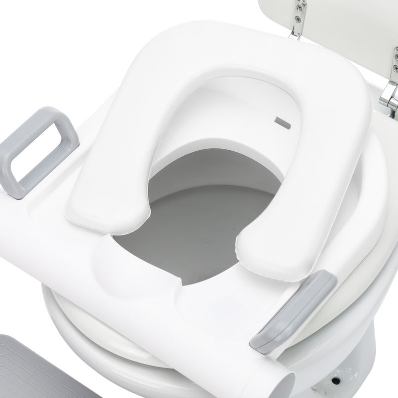 Fillikid Toilettentrainer Trainer Kinder höhenverstellbar rutschfeste Füße grau - 9120123449416