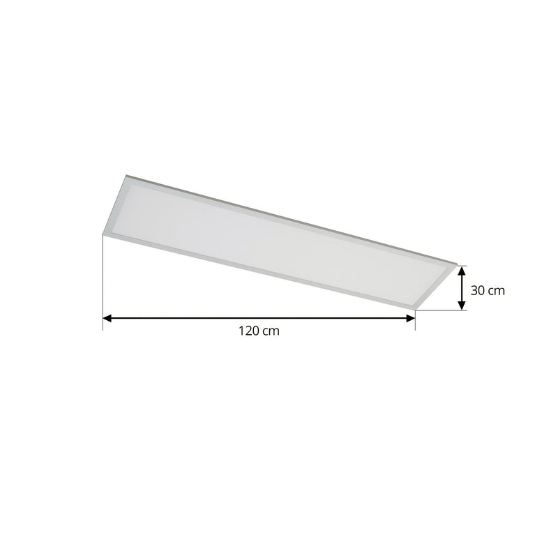 Arcchio LED-Panel Lyndra 120 cm dimmbar silber Aluminium 32 W 5320 lm - 4251911786866