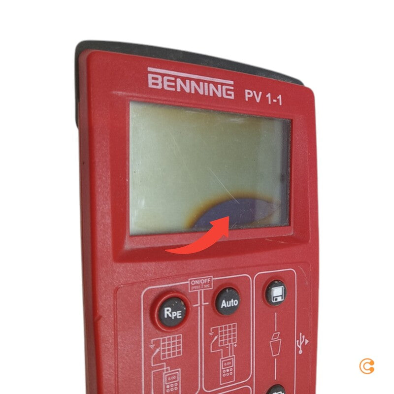 Benning 05042101 Installationstester-Set Messgeräte Testgerät DEFEKTWARE - 4014651421011