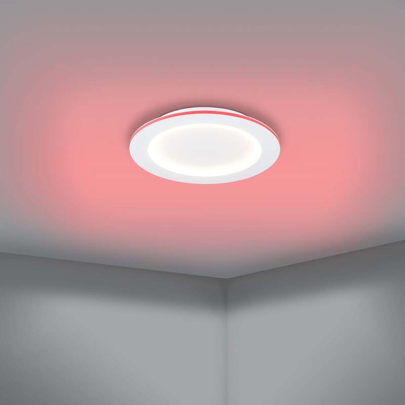 EGLO connect LED-Deckenlampe Padrogiano-Z 45 cm dimmbar RGB Smart Home weiß - 9008606244218