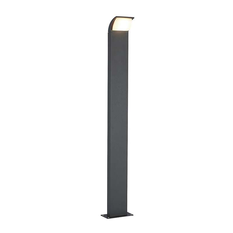Lucande Wegeleuchte Gartenleuchte Tinna LED Pollerleuchte anthrazit 100cm IP65 - 4251096582406