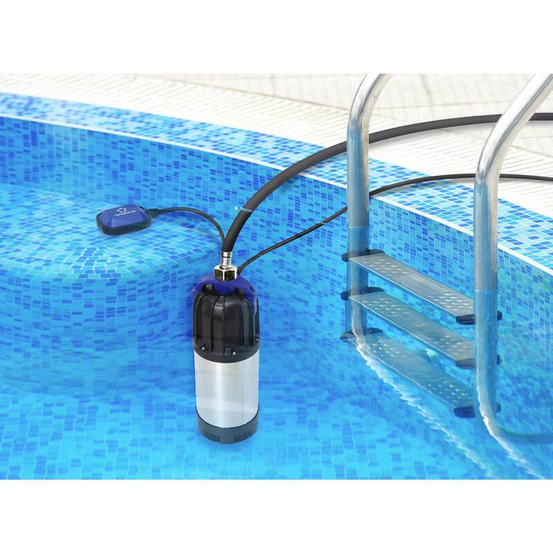 Renkforce Tauchdruckpumpe 30 m 800 W Schutzkontaktstecker Tauchpumpe Pumpe - 4016139153889