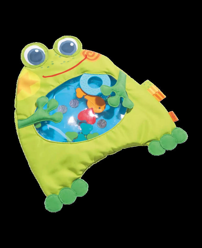 HABA Spielmatte Wassermatte Krabbelmatte Frosch Motorikmatte Baby Stoff Beißring - 4010168208008
