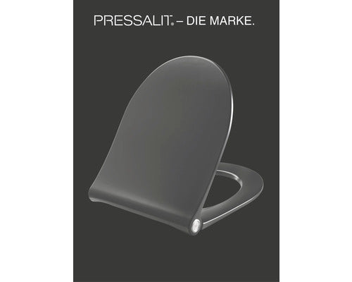 Pressalit WC-Sitz Sway D Duroplast schwarz Absenkautomatik Lift-off 414-454mm - 5708590365626