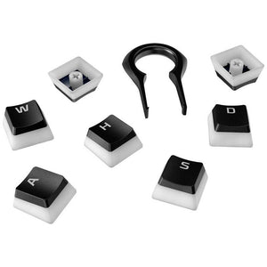 B-Ware HyperX Pudding Keycaps Tastenkappen Schwarz (HKCPXA-BK-DE/G) (4P5P4AD#ABD)