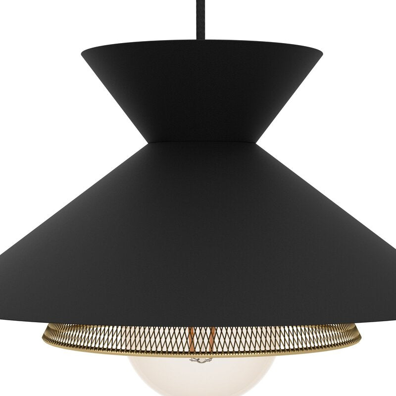 EGLO Hängeleuchte Grizedale Hängelampe Pendelleuchte Lampe Leuchte 3 fl. schwarz - 9002759438869