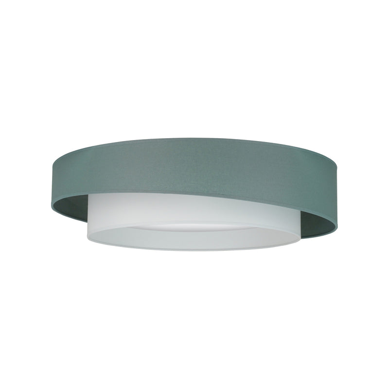 Luneta Deckenleuchte Lampe LED Textil grün weiß Fernbedienung dimmbar 60 cm62 - 5905317606431