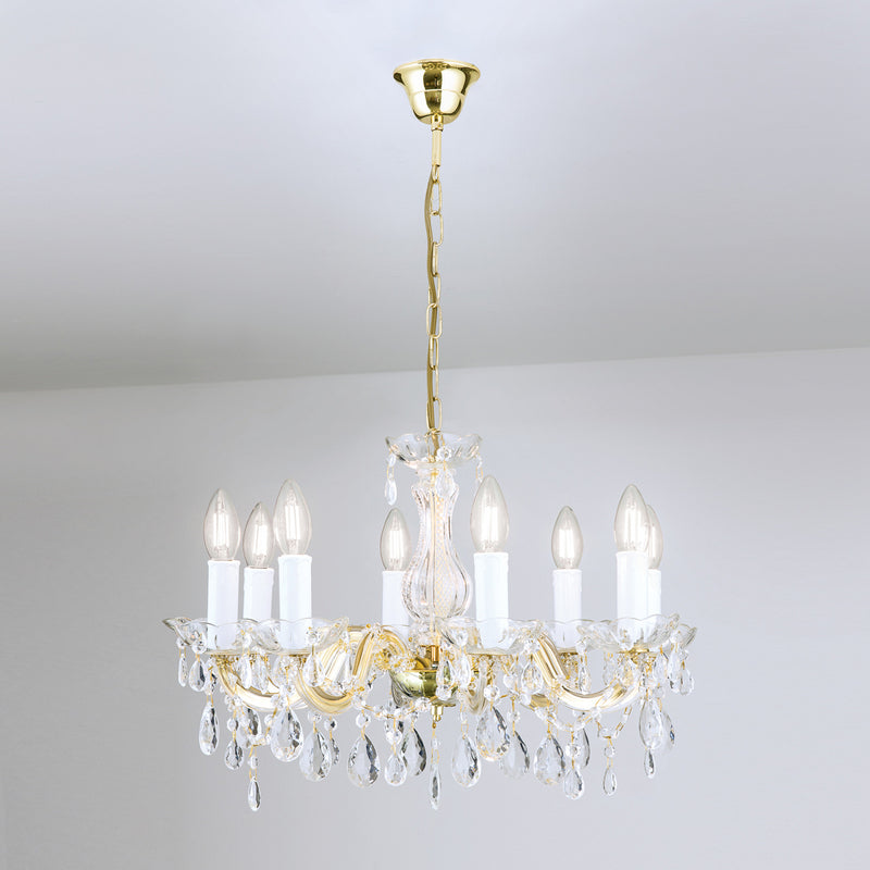 Orion Kronleuchter Dolores Deckenlampe Deckenlampe Pendelleuchte Hängeleuchte - 9003090010424