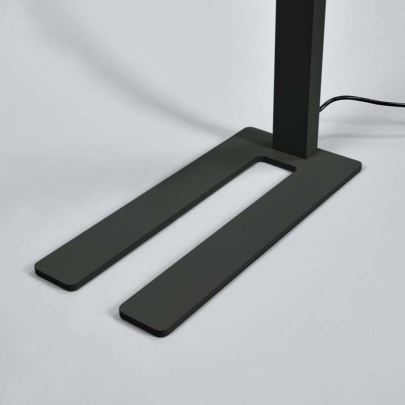 Arcchio LED-Büro-Stehlampe Jolinda schwarz 4000K mit Sensor und Touchdimmer - 4251911779189