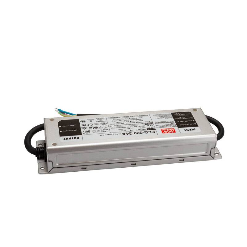 Mean Well Schaltnetzteil IP67 300W 24V 12,5A CV CC LED-Treiber - 4021087050357