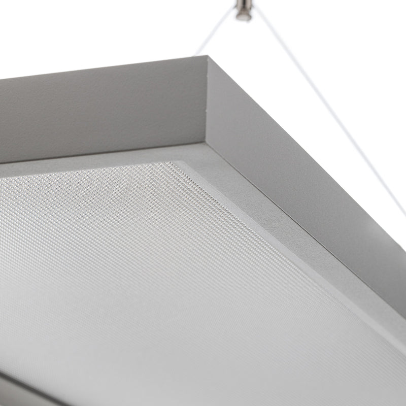 Arcchio Pendelleuchte Hängeleuchte LED Dorean Büro silber Metall Arbeitsplatz223 - 4251096514155