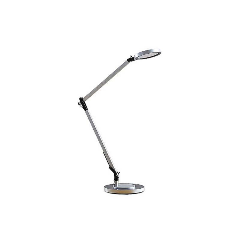 Lindby Tischlampe LED dimmbar Rilana verstellbar silber 12x46,5cm Leuchte Licht - 4251096559484