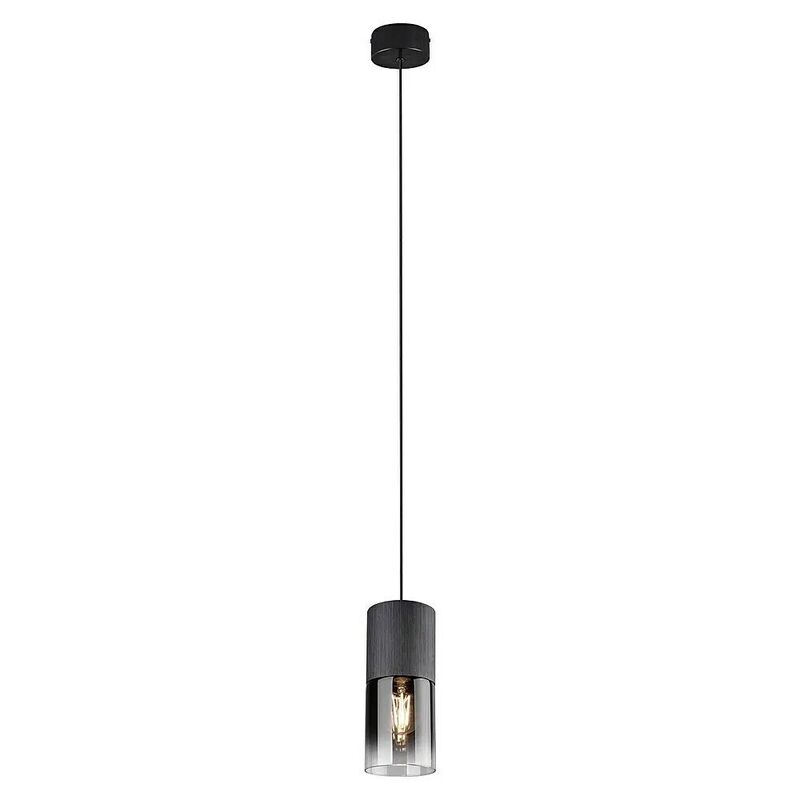 Trio Leuchten Deckenlampe Robin LED Pendelleuchte Hängelampe schwarz matt 150cm - 4017807427264