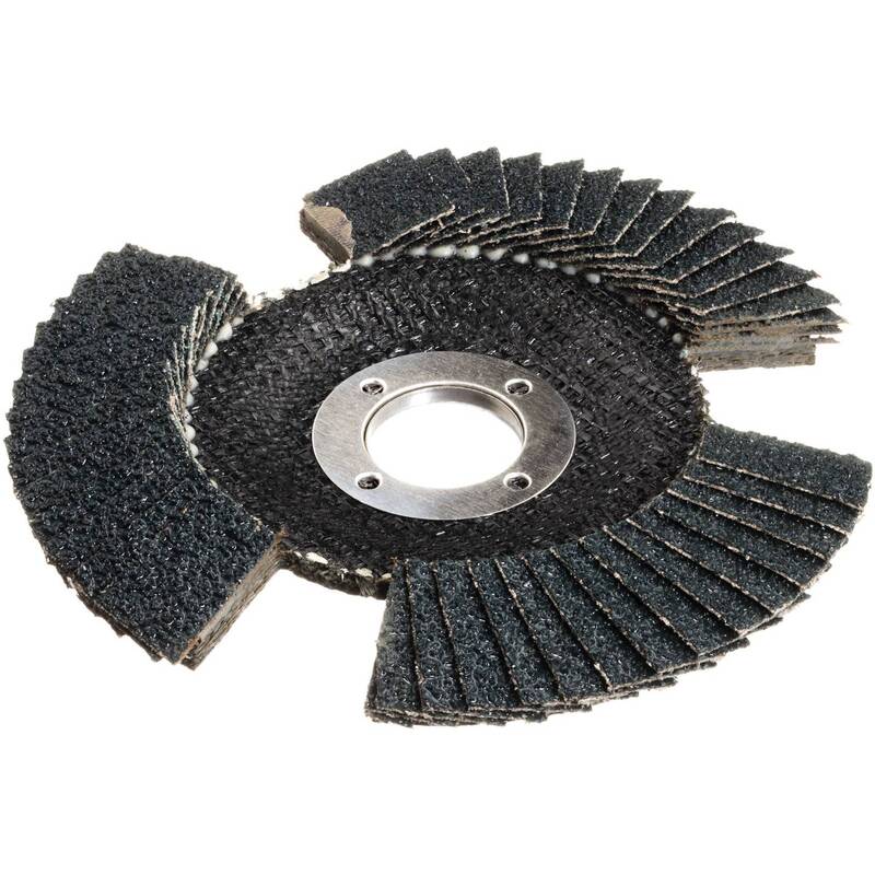 LUKAS-ERZETT Fächerschleifscheibe Schleifscheibe 125 mm Bohrung 22.23 mm 10 St - 4027497579402