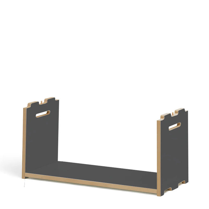 Tojo Anbaumodul Erweiterung Regalwand hochstapler anthrazit MDF Bücherregal - 40232884405