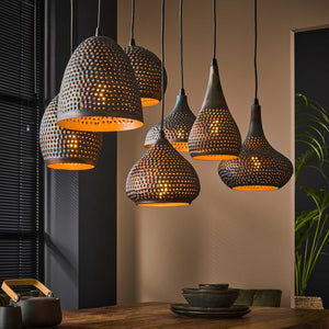 B-Ware Punchray Hängeleuchte Hängelampe Leuchte Lampe Pendelleuchte Pendellampe204