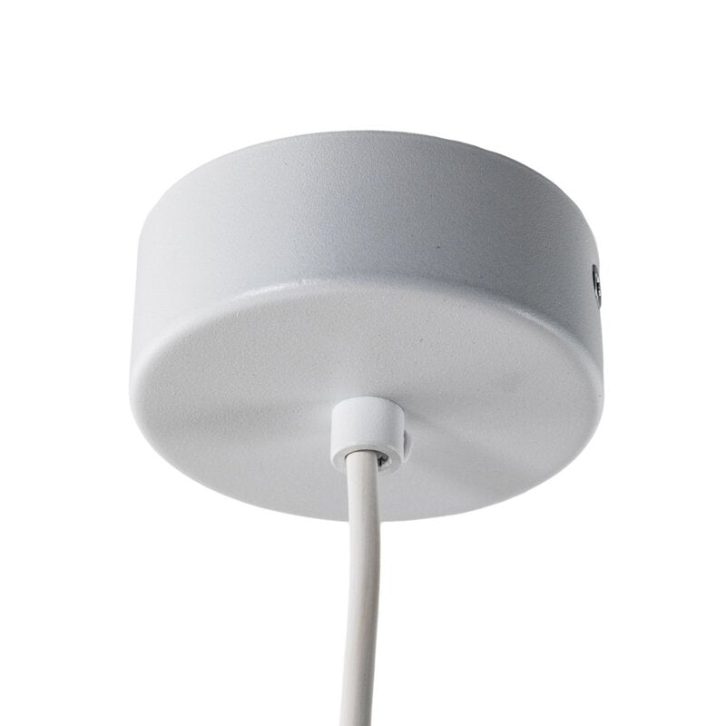 Hängeleuchte Cono Leuchte Lampe weiß Stahl Ø 19 cm einflammig - 5906135100071