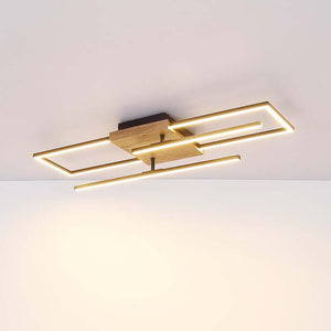 B-Ware Globo LED-Deckenleuchte Deckenlampe Lampe Leuchte Hängelampe Kendra Länge 80 cm