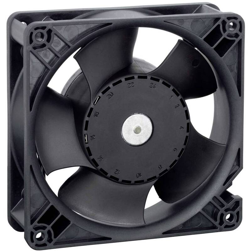 EBM Papst DV4114N Diagonallüfter 24 V/DC 280 m³/h 119x119x38 mm Lüfter Gebläse - 2050005918228