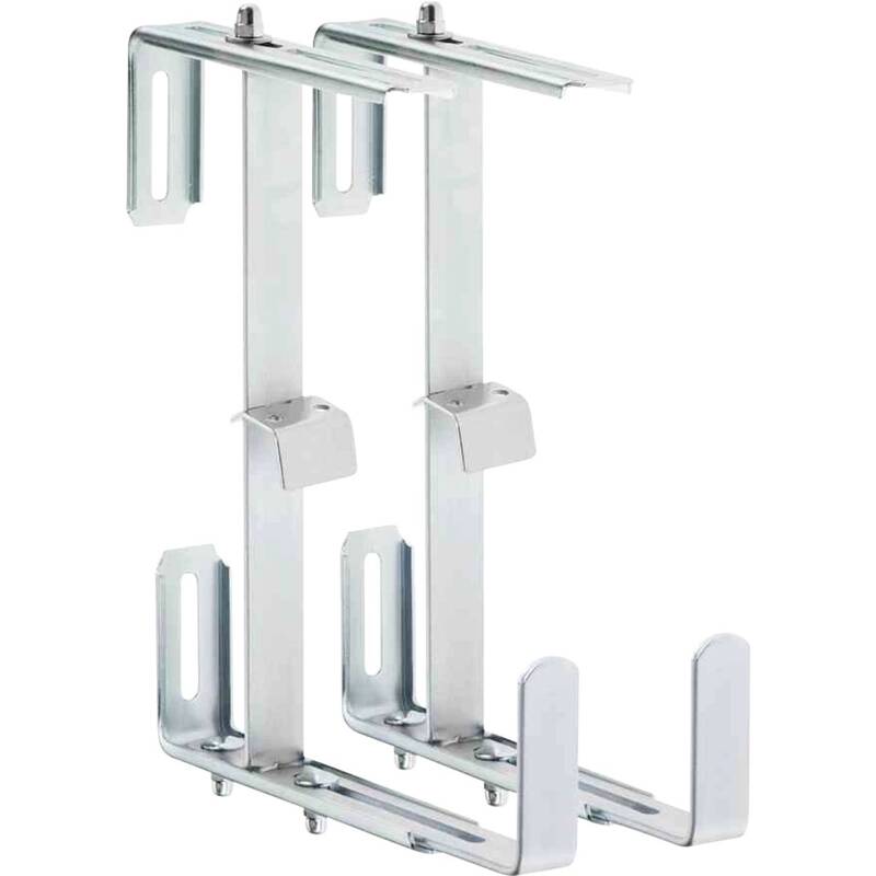 Alba Krapf Blumenkastenhalter 2er Set Balkonhalterung Pflanzenhalter 30kg - 7611420277540