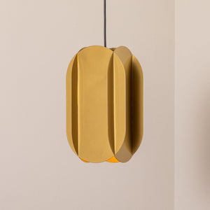 B-Ware Opviq Hängeleuchte Pendelleuchte Corner gold Metall Lampe Leuchte E27