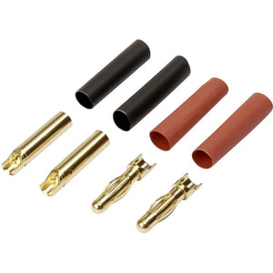 B-Ware Reely Akku Stecker 4 mm vergoldet 40 Paar Lötstecker Verbindung 70A zuverlässig