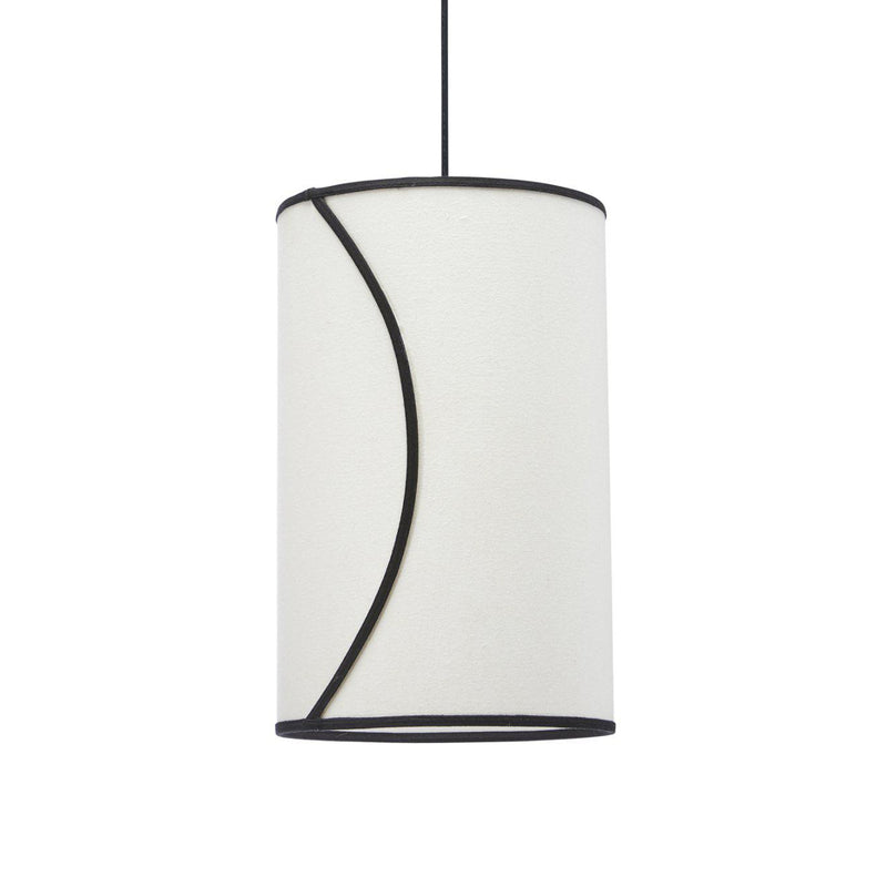 PR Home Hängelampe Pendelleuchte Ava Bio Baumwolle cremefarben Lampenschirm - 7330976142361