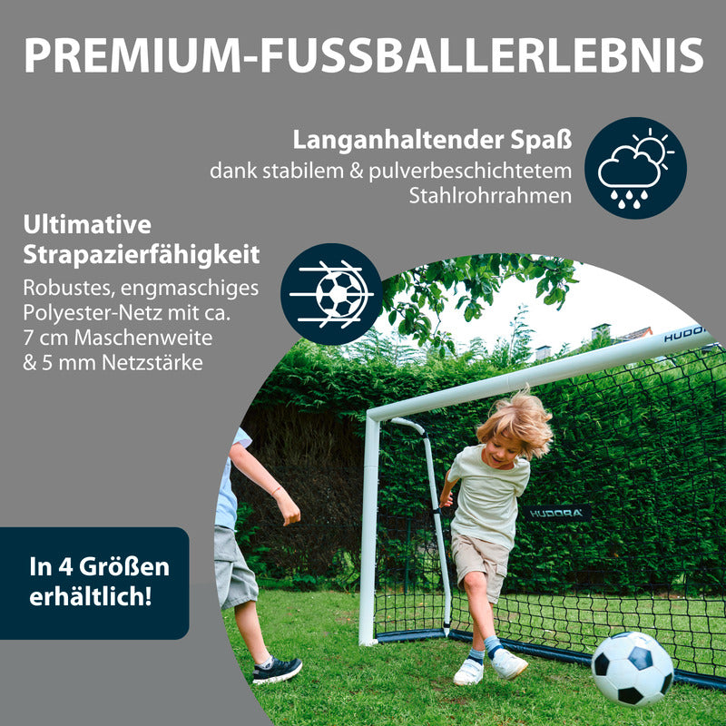 Fußballtor Advanced 180 HUDORA für Outdoor Erwachsene Kinder Jugendliche - 4005998769553