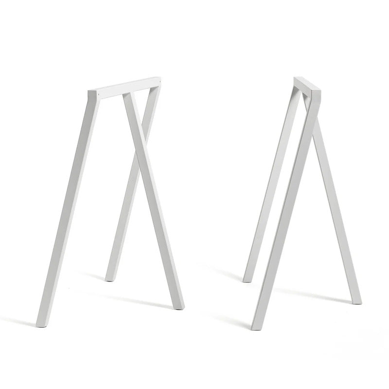 HAY - Loop Tischböcke Stand Frame, H 72 cm, weiß (2 Stück) Möbel-Zubehör - 5710441344483