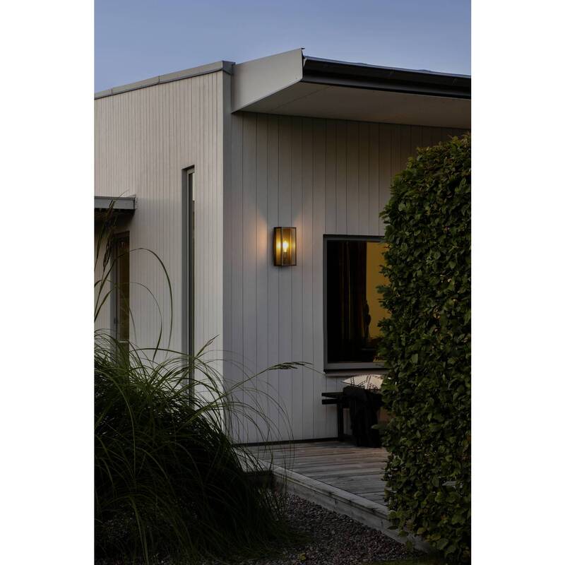 Konstsmide Außenwandleuchte Wandleuchte Carpi 7349-750 LED Gartenlampe schwarz - 7318307349757