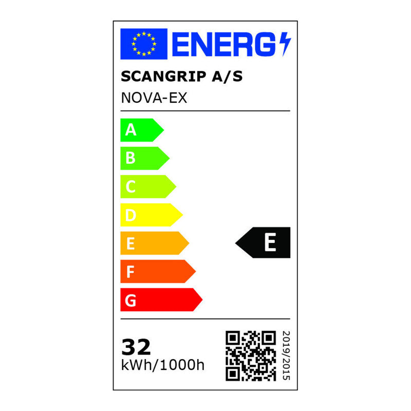 SCANGRIP Arbeitsleuchte NOVA-Ex R LED Lampe 3400Lumen dimmbar IP65 270mm hoch - 5708997356197