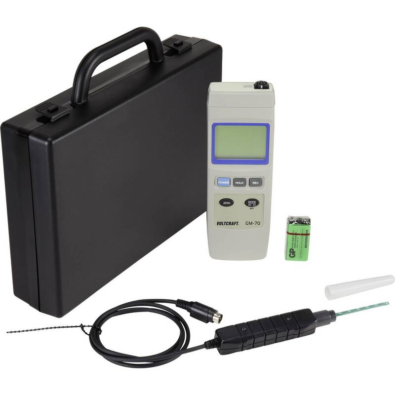 VOLTCRAFT GM-70 Magnetfeld Analysegerät Messgerät Auto Temperaturkompensation301 - 4053199529377