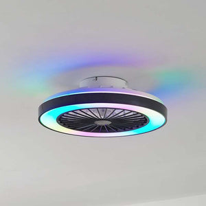 B-Ware Lindby LED-Deckenventilator Teleo schwarz DC leise Tuya Ventilator Deckenla19