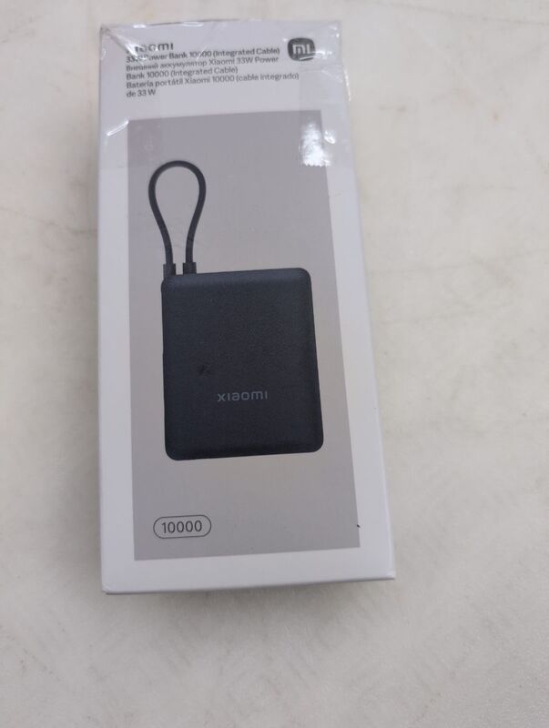 Xiaomi Powerbank 10000 mAh Akku Ladegerät Zusatzakku Blau matt 3A 3 Anschlüsse - 6941812774717