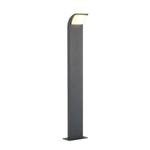 B-Ware Lucande Tinna LED-Wegeleuchte Wegelampe Gartenleuchte Lampe H 80 cm anthrazit