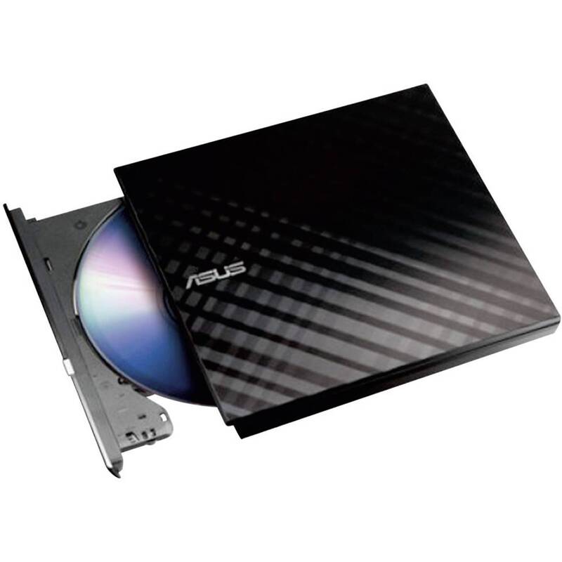 ASUS DVD-Brenner Slim extern SDRW-08D2S SW tragbar CD DVD Brenner Laufwerk - 4716659385066