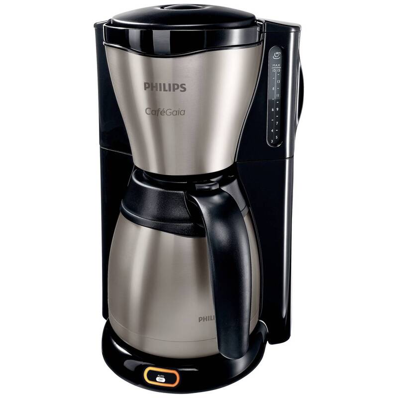 Philips Kaffeemaschine Café Gaia HD7548/20 Edelstahl Isolierkanne 15 Tassen - 8710103879978
