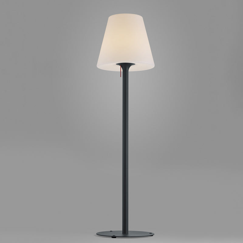 Helestra Außenstehleuchte Moris-XL Gartenleuchte Lampe graphit 184cm IP44 1x40W - 4022671113892
